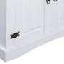 Corona Range sideboard in white Mexican pine 80x40x170 cm by vidaXL, Lockers and storage cabinets - Ref: Foro24-282624, Price...