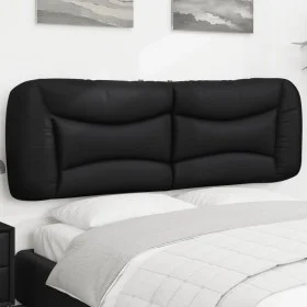 Gepolstertes Bettkopfteil aus schwarzem Kunstleder, 160 cm von , Kopf- und Fußteile - Ref: Foro24-374595, Preis: 80,60 €, Rab...