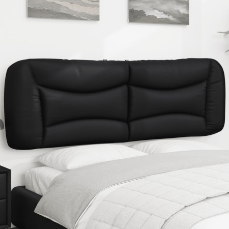 Gepolstertes Bettkopfteil aus schwarzem Kunstleder, 160 cm von , Kopf- und Fußteile - Ref: Foro24-374595, Preis: 73,70 €, Rab...