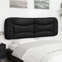 Black synthetic leather padded bed headboard 160 cm by , Headboards and footboards - Ref: Foro24-374595, Price: 82,98 €, Disc...