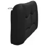Black synthetic leather padded bed headboard 160 cm by , Headboards and footboards - Ref: Foro24-374595, Price: 82,98 €, Disc...
