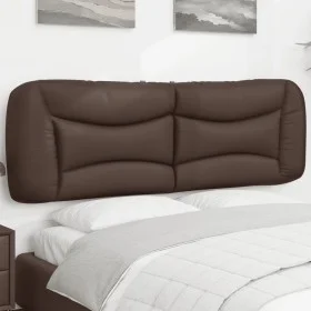 Gepolstertes Bettkopfteil aus braunem Kunstleder, 160 cm von , Kopf- und Fußteile - Ref: Foro24-374597, Preis: 89,10 €, Rabat...
