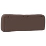 Brown synthetic leather padded bed headboard 160 cm by , Headboards and footboards - Ref: Foro24-374597, Price: 89,94 €, Disc...