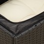 3-seater garden sofa with PE rattan cushions in black by , Outdoor sofas - Ref: Foro24-366015, Price: 152,91 €, Discount: %