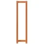 Waxed brown solid pine wood towel rack 23x18x90 cm by , Towel racks - Ref: Foro24-844474, Price: 23,23 €, Discount: %