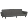 Dark gray velvet 2-seater sofa bed by , Sofas - Ref: Foro24-375859, Price: 269,54 €, Discount: %