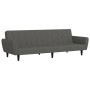 Dunkelgraues 2-Sitzer-Schlafsofa aus Samt von , Sofas - Ref: Foro24-375859, Preis: 274,32 €, Rabatt: %