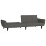 Dark gray velvet 2-seater sofa bed by , Sofas - Ref: Foro24-375859, Price: 269,54 €, Discount: %