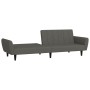 Dunkelgraues 2-Sitzer-Schlafsofa aus Samt von , Sofas - Ref: Foro24-375859, Preis: 274,32 €, Rabatt: %