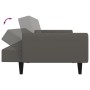 Dunkelgraues 2-Sitzer-Schlafsofa aus Samt von , Sofas - Ref: Foro24-375859, Preis: 274,32 €, Rabatt: %