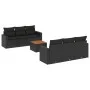 7-piece garden dining set and black synthetic rattan cushions by , Garden sets - Ref: Foro24-3224011, Price: 458,26 €, Discou...