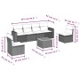 7-piece garden sofa set and beige synthetic rattan cushions by , Garden sets - Ref: Foro24-3224070, Price: 424,48 €, Discount: %