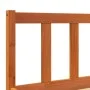 Estructura de cama madera maciza pino marrón cera 120x200 cm de , Camas y somieres - Ref: Foro24-844813, Precio: 95,65 €, Des...
