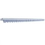 Folding manual operation awning, 600 cm blue and white. by vidaXL, Awnings - Ref: Foro24-276352, Price: 547,25 €, Discount: %