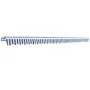 Folding manual operation awning, 600 cm blue and white. by vidaXL, Awnings - Ref: Foro24-276352, Price: 522,80 €, Discount: %