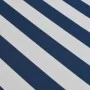 Toldo plegable de operación manual 600 cm azul y blanco de vidaXL, Toldos - Ref: Foro24-276352, Precio: 522,77 €, Descuento: %