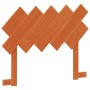 Bettkopfteil aus massivem, wachsbraunem Kiefernholz, 100 cm von , Kopf- und Fußteile - Ref: Foro24-844381, Preis: 28,88 €, Ra...