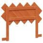 Bettkopfteil aus massivem, wachsbraunem Kiefernholz, 100 cm von , Kopf- und Fußteile - Ref: Foro24-844381, Preis: 28,88 €, Ra...