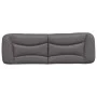 Gray synthetic leather padded bed headboard 160 cm by , Headboards and footboards - Ref: Foro24-374598, Price: 82,98 €, Disco...