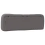 Gray synthetic leather padded bed headboard 160 cm by , Headboards and footboards - Ref: Foro24-374598, Price: 82,98 €, Disco...