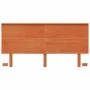 Cabecero de cama madera maciza de pino marrón cera 160 cm de , Cabeceros y pies de cama - Ref: Foro24-844376, Precio: 53,42 €...