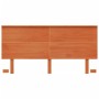 Wax brown solid pine wood bed headboard 160 cm by , Headboards and footboards - Ref: Foro24-844376, Price: 53,98 €, Discount: %
