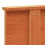 Bettkopfteil aus massivem Kiefernholz in Wachsbraun, 160 cm von , Kopf- und Fußteile - Ref: Foro24-844376, Preis: 53,43 €, Ra...