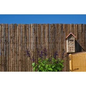 Nature Hürdenzaun aus natürlicher Kiefernrinde, 1 x 3 m, 5 mm dick von , Zaunpaneele - Ref: Foro24-447510, Preis: 56,24 €, Ra...
