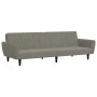 2-Sitzer-Schlafsofa hellgrauer Samt von , Sofas - Ref: Foro24-375858, Preis: 267,17 €, Rabatt: %