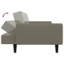 2-Sitzer-Schlafsofa hellgrauer Samt von , Sofas - Ref: Foro24-375858, Preis: 271,35 €, Rabatt: %