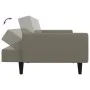 2-Sitzer-Schlafsofa hellgrauer Samt von , Sofas - Ref: Foro24-375858, Preis: 267,17 €, Rabatt: %
