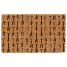 Coconut fiber doormat with a shaggy texture 45x75 cm by , Doormats - Ref: Foro24-155615, Price: 19,11 €, Discount: %