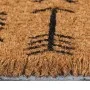 Coconut fiber doormat with a shaggy texture 45x75 cm by , Doormats - Ref: Foro24-155615, Price: 18,82 €, Discount: %