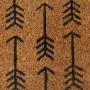Felpudo de fibra de coco copetuda 45x75 cm de , Felpudos - Ref: Foro24-155615, Precio: 18,82 €, Descuento: %