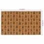 Felpudo de fibra de coco copetuda 45x75 cm de , Felpudos - Ref: Foro24-155615, Precio: 18,82 €, Descuento: %