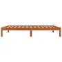 Estructura de cama madera maciza de pino marrón cera 75x190 cm de , Camas y somieres - Ref: Foro24-844833, Precio: 57,12 €, D...