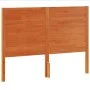 Wax brown solid pine wood bed headboard 135 cm by , Headboards and footboards - Ref: Foro24-844323, Price: 59,23 €, Discount: %