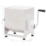 Mezcladora de carne con caja engranajes acero inox. 