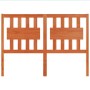 Wax brown solid pine wood bed headboard 135 cm by , Headboards and footboards - Ref: Foro24-844293, Price: 46,06 €, Discount: %