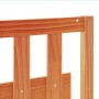 Wax brown solid pine wood bed headboard 135 cm by , Headboards and footboards - Ref: Foro24-844293, Price: 46,06 €, Discount: %