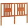 Bettkopfteil aus massivem Kiefernholz in Wachsbraun, 140 cm von , Kopf- und Fußteile - Ref: Foro24-844314, Preis: 42,71 €, Ra...