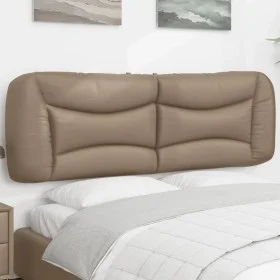 Gepolstertes Bettkopfteil aus Cappuccino-Kunstleder, 160 cm von , Kopf- und Fußteile - Ref: Foro24-374599, Preis: 77,14 €, Ra...