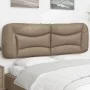 Cabecero de cama acolchado cuero sintético capuchino 160 cm de , Cabeceros y pies de cama - Ref: Foro24-374599, Precio: 77,14...