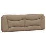 Gepolstertes Bettkopfteil aus Cappuccino-Kunstleder, 160 cm von , Kopf- und Fußteile - Ref: Foro24-374599, Preis: 83,61 €, Ra...