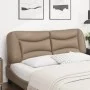 Cabecero de cama acolchado cuero sintético capuchino 160 cm de , Cabeceros y pies de cama - Ref: Foro24-374599, Precio: 77,14...