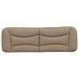 Gepolstertes Bettkopfteil aus Cappuccino-Kunstleder, 160 cm von , Kopf- und Fußteile - Ref: Foro24-374599, Preis: 83,61 €, Ra...