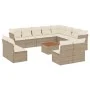 Garden set with 13-piece synthetic rattan beige cushions. by , Garden sets - Ref: Foro24-3223930, Price: 852,47 €, Discount: %
