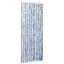 Silver chenille mosquito net curtain 90x220 cm by vidaXL, Mosquito nets for windows - Ref: Foro24-284286, Price: 61,53 €, Dis...