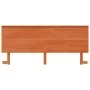 Cabecero de cama madera maciza de pino marrón cera 180 cm de , Cabeceros y pies de cama - Ref: Foro24-844377, Precio: 57,60 €...