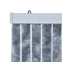 Silver chenille mosquito net curtain 90x220 cm by vidaXL, Mosquito nets for windows - Ref: Foro24-284286, Price: 61,53 €, Dis...